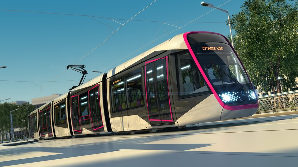 A Nice, les nouveaux tramways d'Alstom prennent leur énergie dans le sol